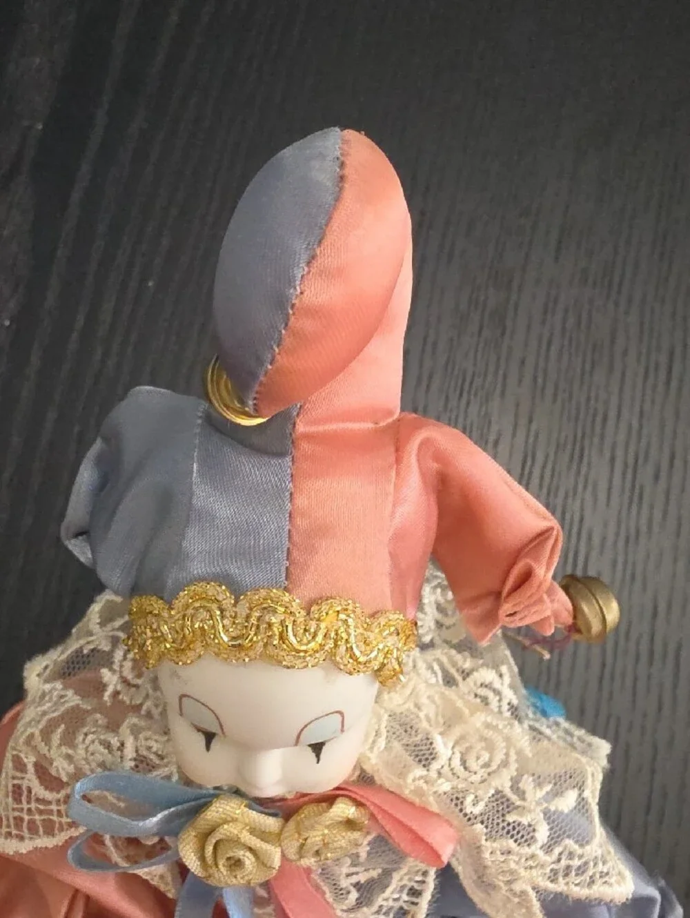 Vintage Jester Porcelain Doll